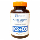 Caleido K2 + D3-vitamin gélkapszula 90db 