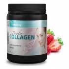Vitaking Collagen powder Strawberry - Kollagén eper ízű italpor 330g 