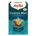 Yogi Tea Organic édesgyökér-menta filteres tea (17x1,8g) 17db 