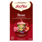 Yogi Tea Organic rózsa filteres tea (17x1,8g) 17db 