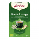 Yogi Tea Organic zöld energia zöld tea - guarana, gyömbér (17x1,8g) 17db 