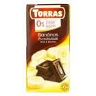 Torras gluténmentes, cukormentes étcsokoládé - banán 75g 