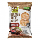 Rice Up barna rizs chips - barbecue 60g 