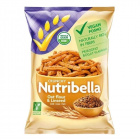 Nutribella teljeskiőrlésű lenmagos vegán snack 70g 