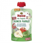Holle bio gyümölcspüré, power parrot - körte, alma, spenót 100g 